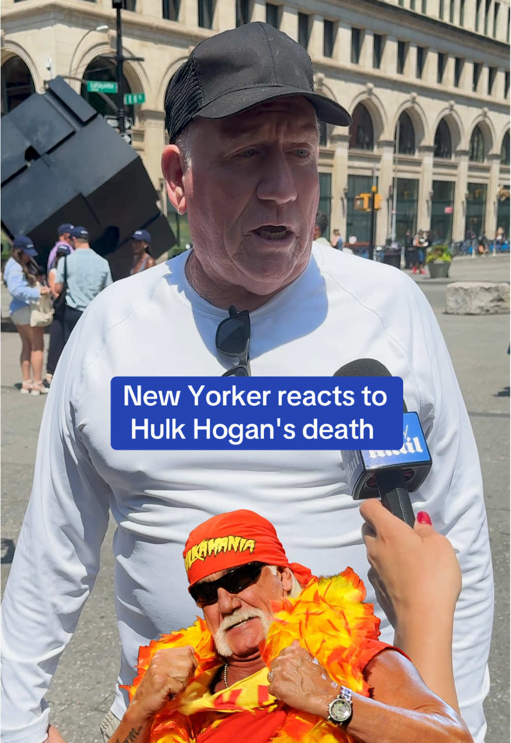 A post by @dailymail on TikTok caption: What will you remember about Hulk Hogan? #hulkhogan #wwe 