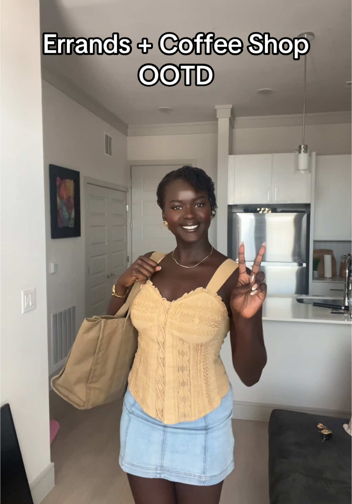 A post by @missslado on TikTok caption: It’s almost Friday!!  #fitcheck #ootd #grwm #wfh 