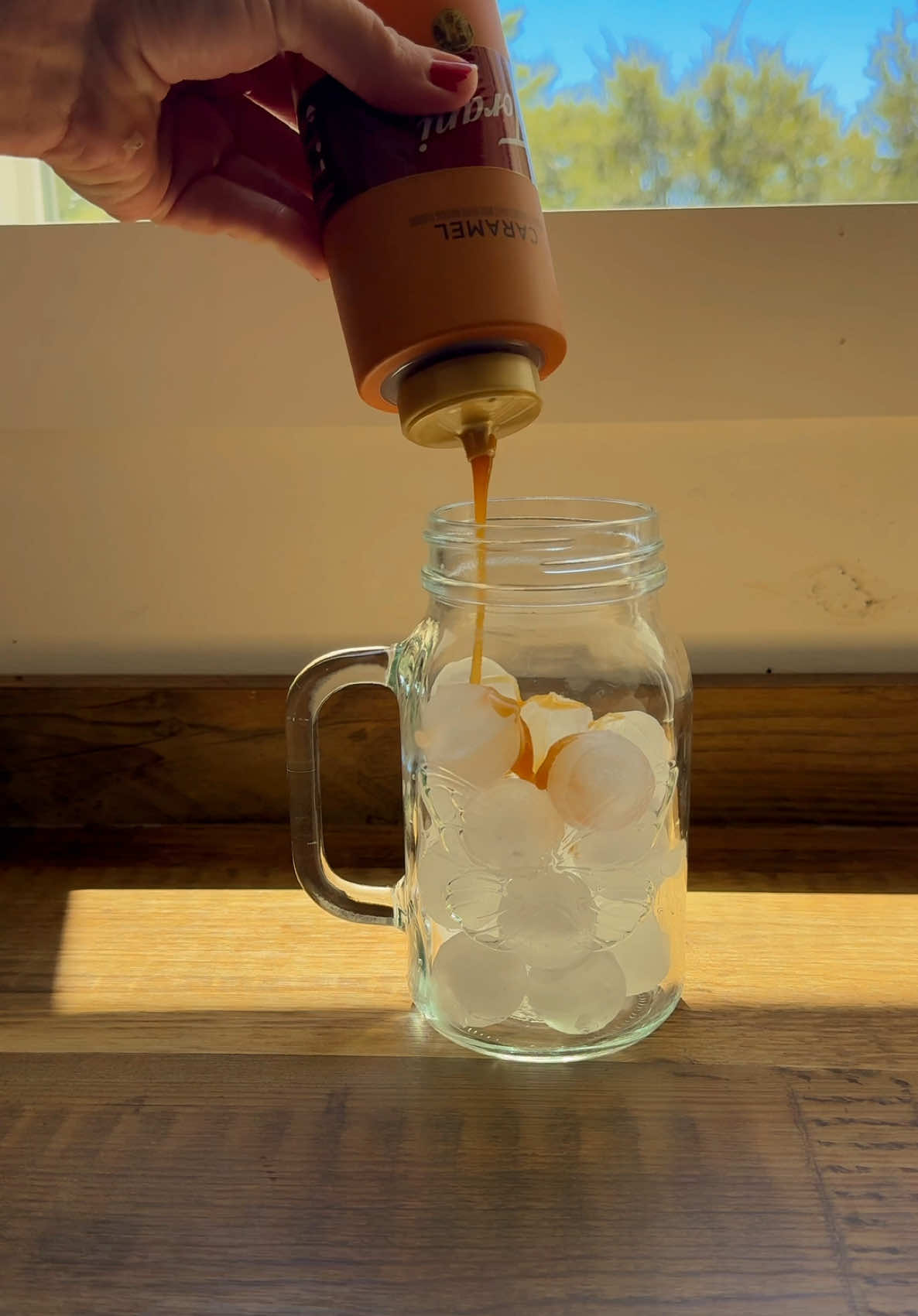 A post by @ on TikTok caption: another day, another iced latte🌤️🧋
