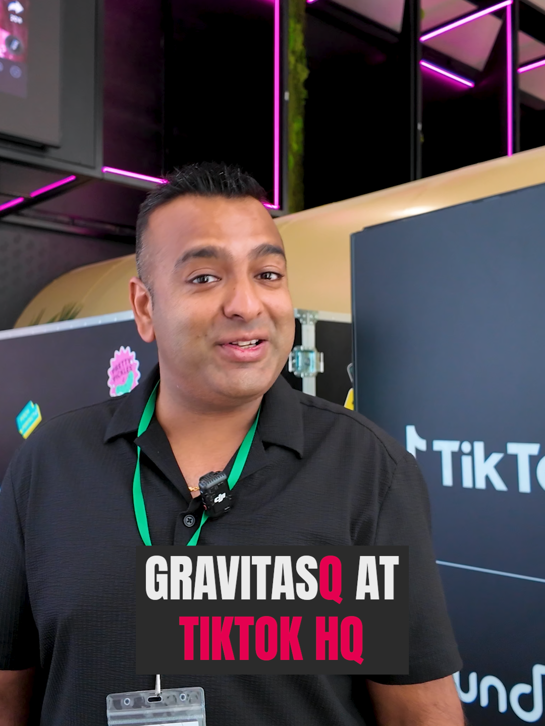 A post by @gravitasq on TikTok caption: We're back!  GravitasQ is back at TikTok HQ for another Creator Day  This time we've got people who have never been live before networking with creators who have been in the Live scene for a while. Sharing tips experience and even making some new friends #GravitasQ #tiktoklive #tiktokuk #tiktokus #tiktokaustralia #creatorday #tiktokhq #livemoment