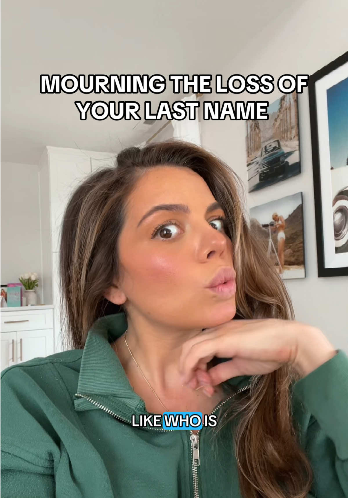 A post by @the_pre_nup on TikTok caption: Is anyone else a little sad to change their last name? #weddinplanning #2025brides #2026brides #2026weddings 