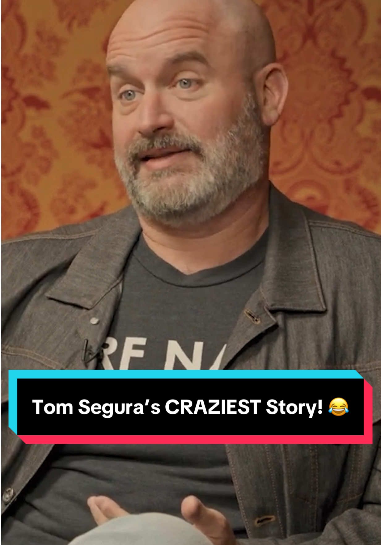 A post by @mrballen on TikTok caption: @Tom Segura’s CRAZIEST Story! 😂 #tomsegura #comedian #funnytime 