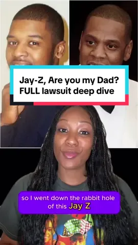 A post by @imnotalawyerbut on TikTok caption: I did a deep dive on the man claiming Jay-Z is his father and learned some Interesting things.  Here’s a recap on Rymir Satterthwaite and his plight to prove Jay is his father