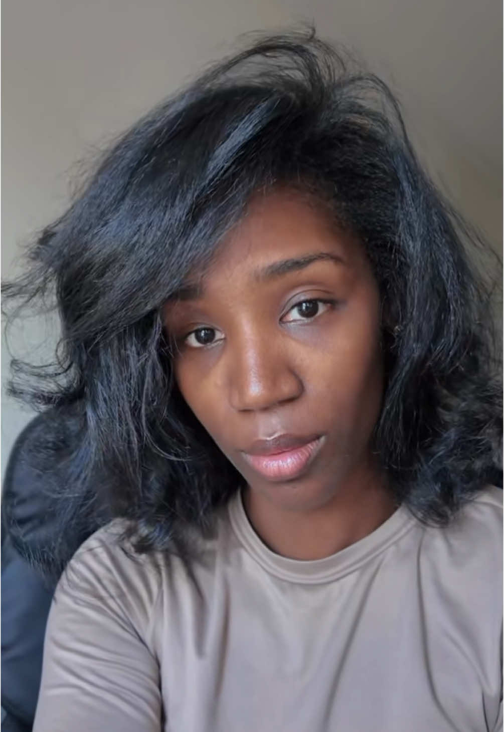 A post by @iamjustagirl2 on TikTok caption: I love big hair with a lot of volume and using my @TYMO BEAUTY US Airflow curler! This curler is perfect for my forms who are straight naturals learning to do their own hair! 