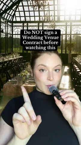 A post by @lynea.daprix on TikTok caption: Everything you need to know about Wedding Venue Contracts. #weddingplanning #weddingvenue #thebestweddingtips   