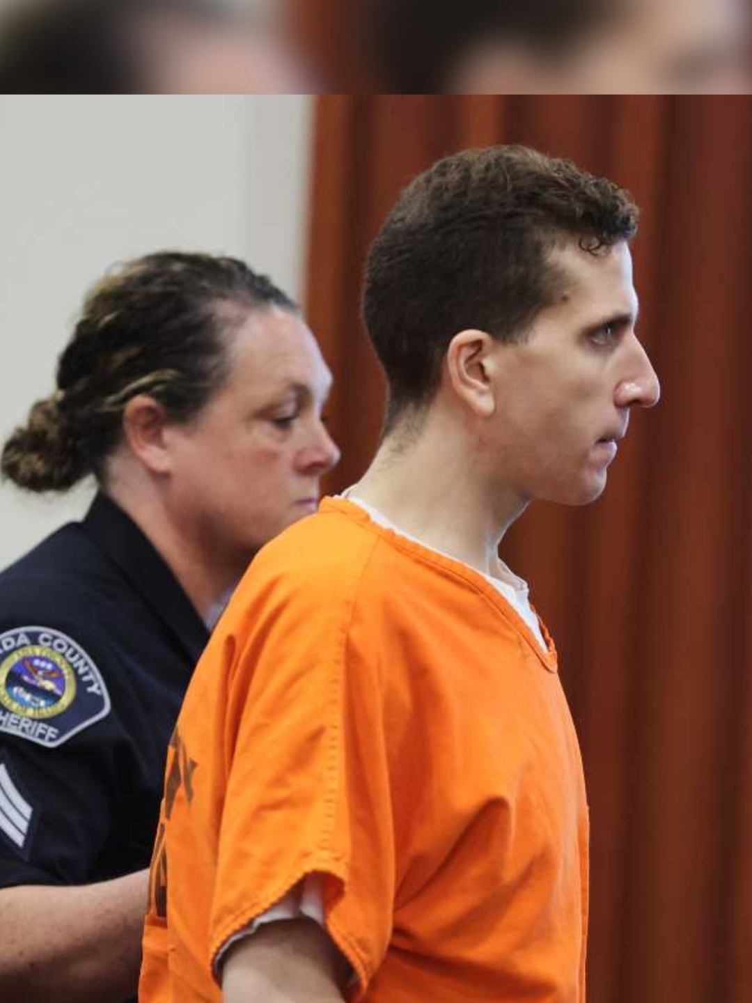 A post by @courttvlive on TikTok caption: In newly released documents, a fellow inmate at the Ada County Jail told investigators that #BryanKohberger 'quickly became annoying because of his habits.'   #CourtTV What do YOU think? #truecrime #courtcase #truecrimestory #courttvtiktok #crime #courtroom #courtroomdrama #crimestory #court #truecrimetok #Kohberger