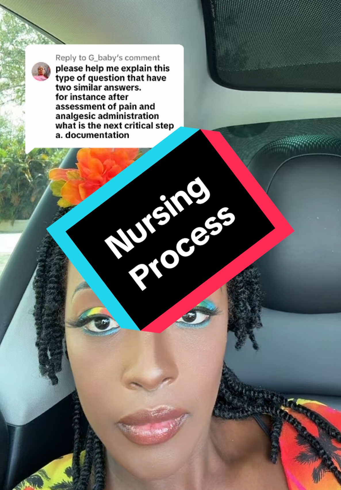 A post by @nexusnursing on TikTok caption: Replying to @G_baby 