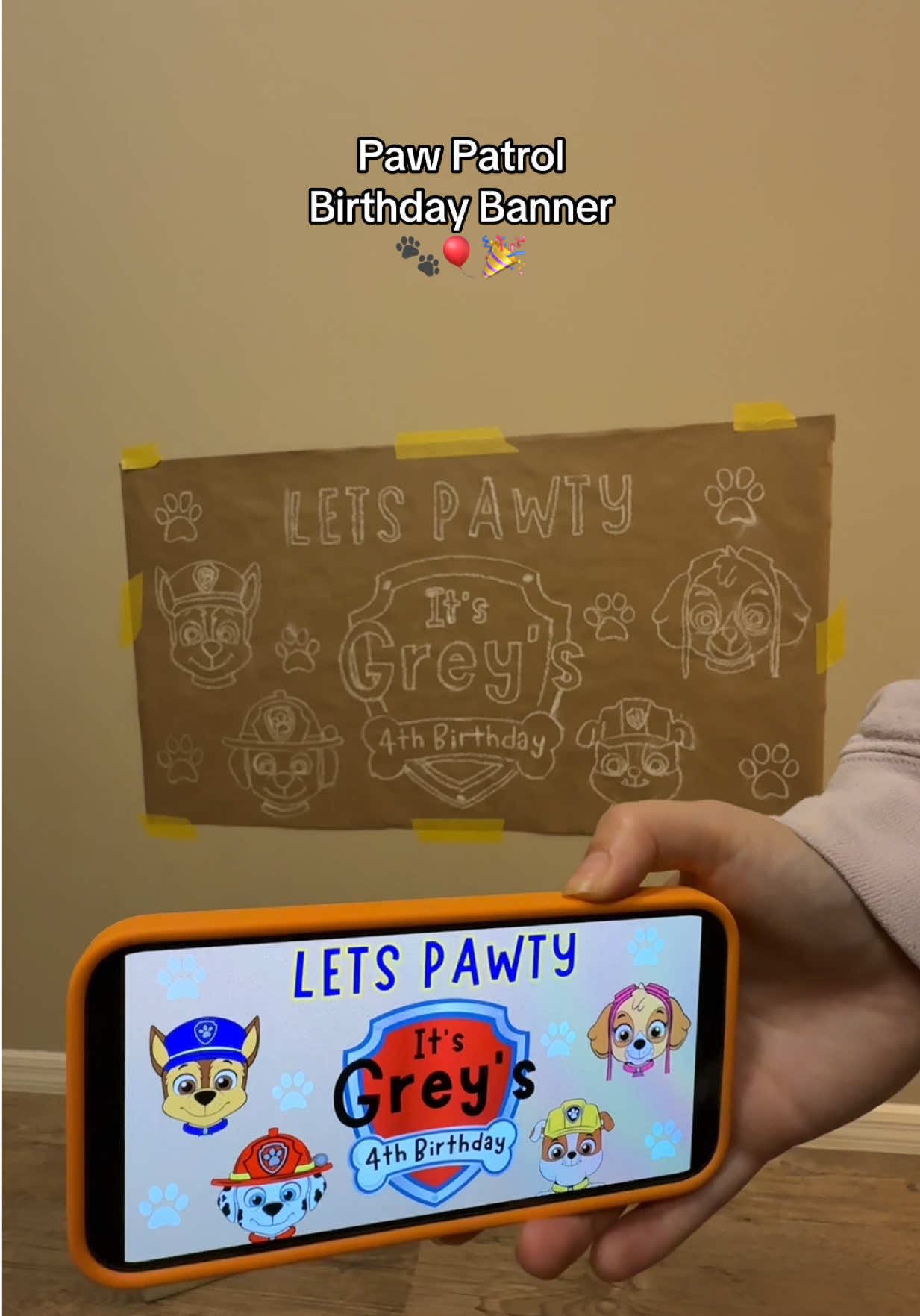 A post by @makenziedelorme on TikTok caption: I love fun little DIYs to make their parties special 🥹
