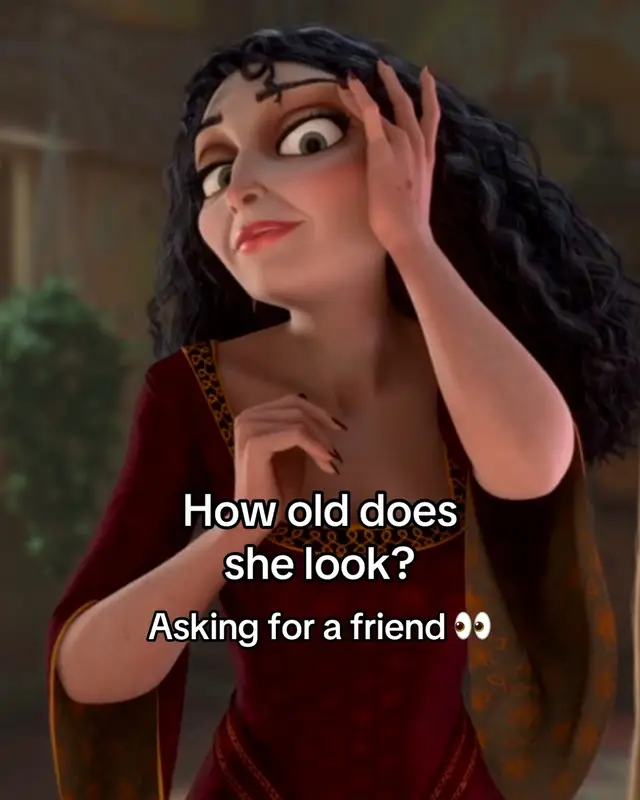 A post by @disneyanimation on TikTok caption: #Tangled #howolddoilook 
