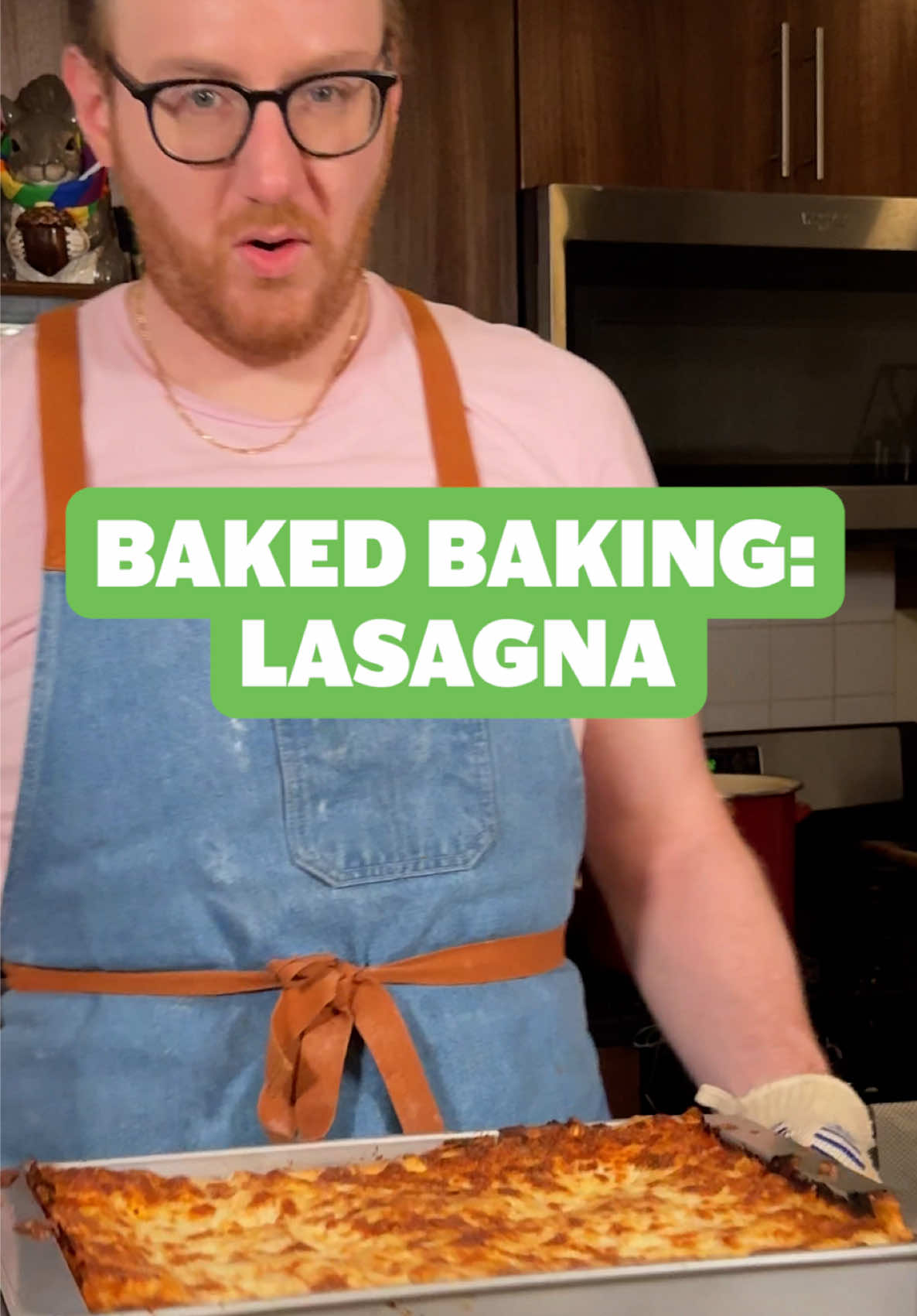 A post by @mattbellassai on TikTok caption: this took me six hours so you better like it Recipe by Samin Nosrat (find it on @NYT Cooking) #funny #comedy #baking #baked #lasagna #recipe