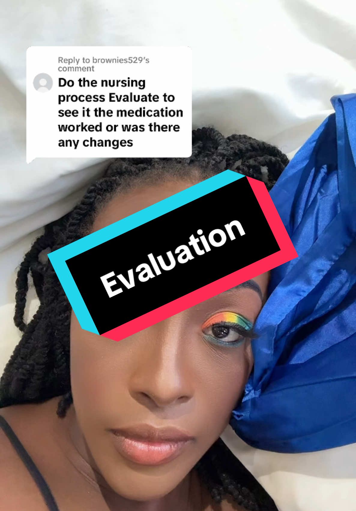 A post by @nexusnursing on TikTok caption: Replying to @brownies529 
