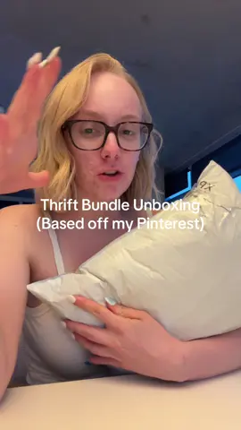 A post by @thatkaitysmith on TikTok caption: Thank you Halli !!!! #beminevintage #thriftbundle #thrifthaul 