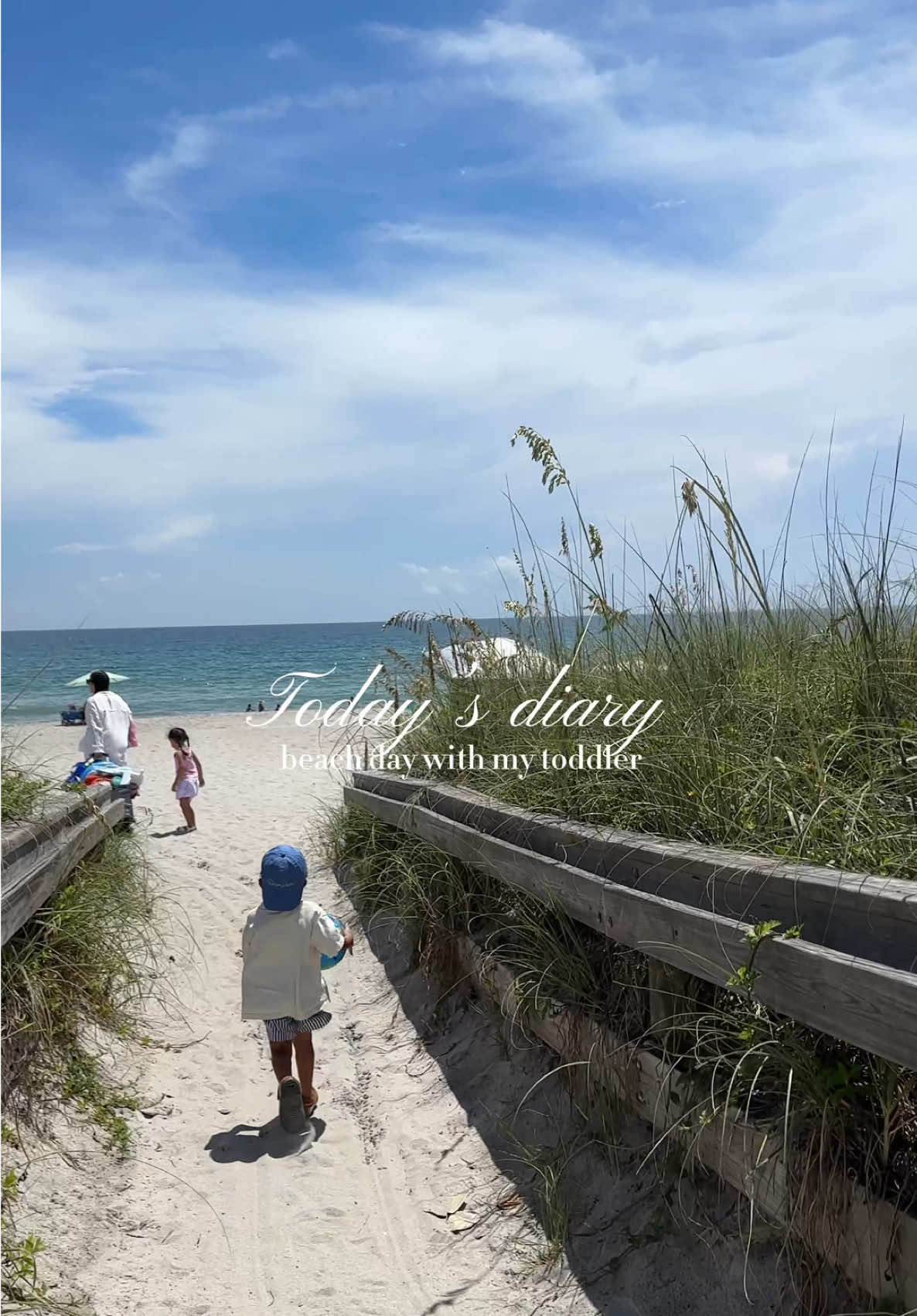 A post by @madiellemadie on TikTok caption: Soaking up every last bit of summer🌞 #beachvibes #toddlermom #beachday #summervlog #momsoftiktok @rhode skin @Glow Recipe @Gisou 