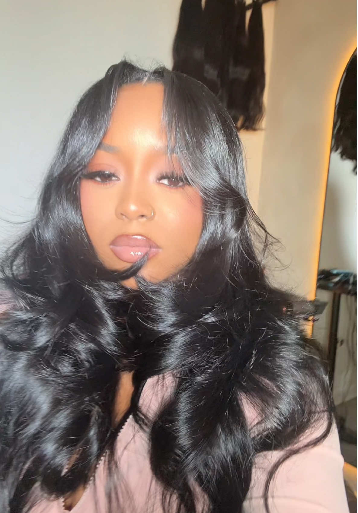 A post by @tijuanabrookss on TikTok caption: i know yall tired of me but i can’t get over this look #fyp #viral 