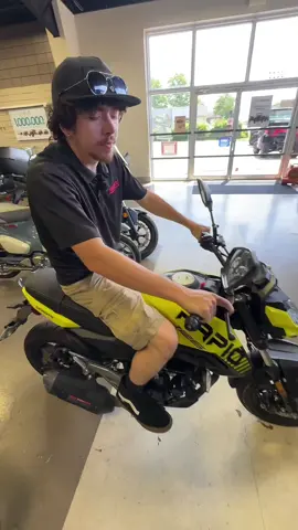 A post by @shawnee.powersports on TikTok caption: Papio used! Perfect little bike to start on?