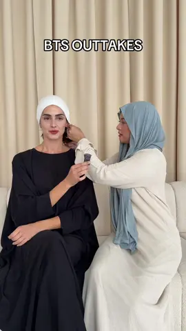 A post by @hawaa_clothing on TikTok caption: Daaalleeeeee #hijabi #pitbull #hijabtutorial #bts #outtakes 