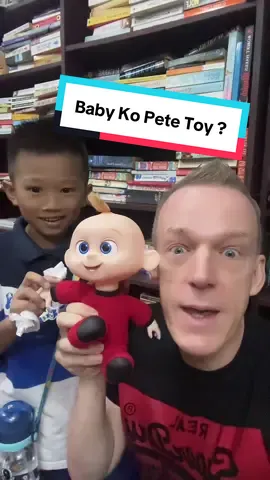 A post by @kopetebwb on TikTok caption: Is this toy me when I was a child?😆 @Olivia Chan @KoKo Naing #kopete #myanmar #tiktokmyanmar #thankyoumyanmar 