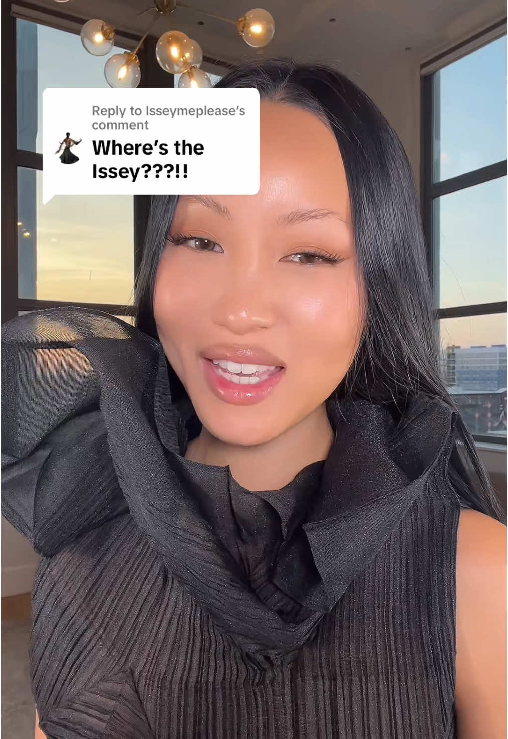 A post by @ on TikTok caption: @Isseymeplease 🖤