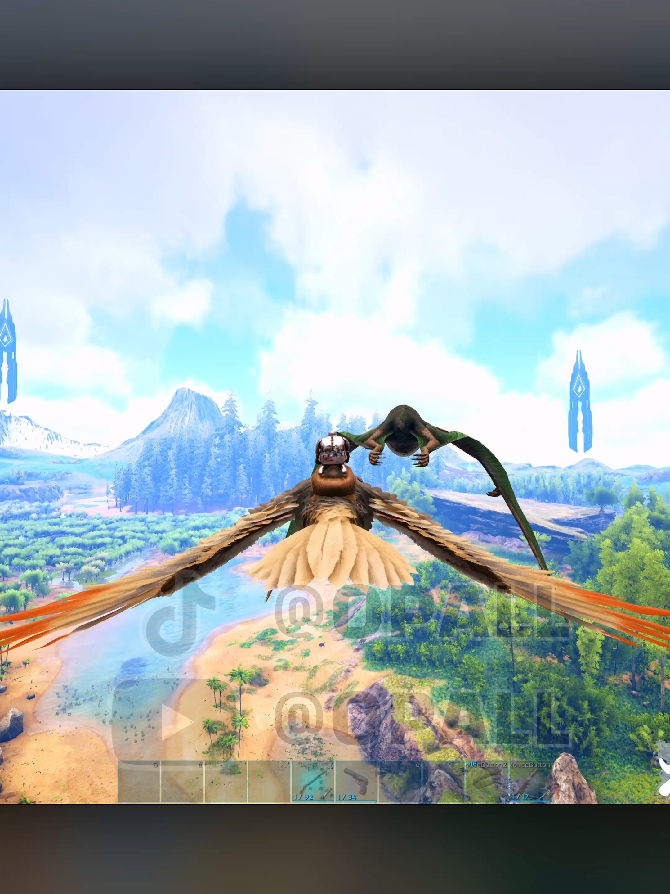 A post by @opall_official on TikTok caption: #ark #arksurvivalevolved #arksurvivalascended #Gaming