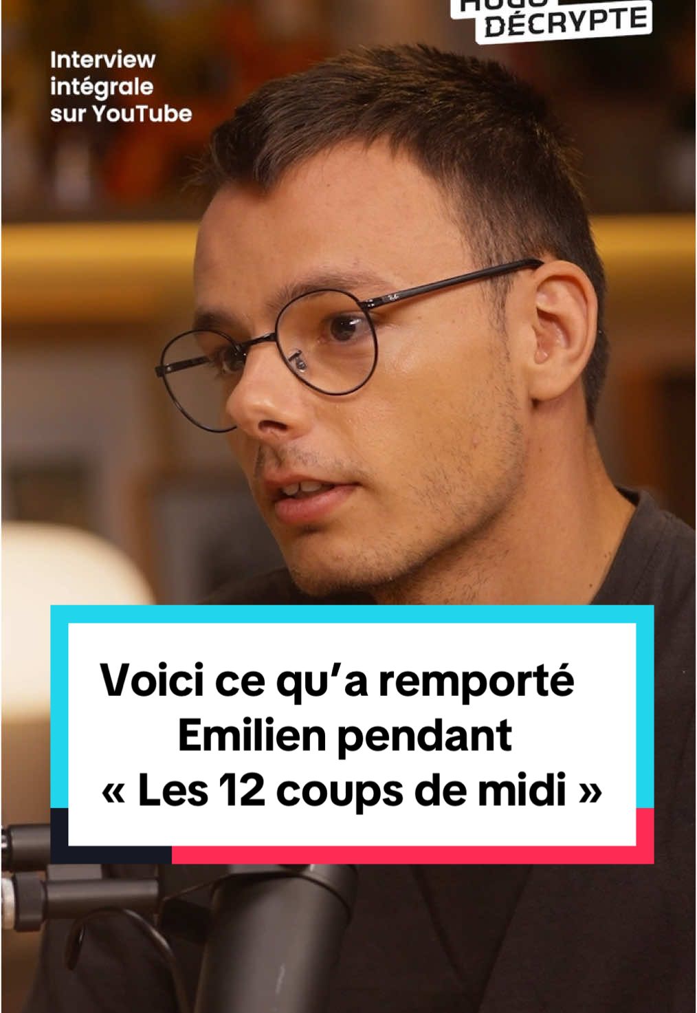 A post by @hugodecrypte on TikTok caption: L’interview d’Emilien est disponible en intégralité sur ma chaîne YouTube HugoDécrypte - Grands Formats 🌎