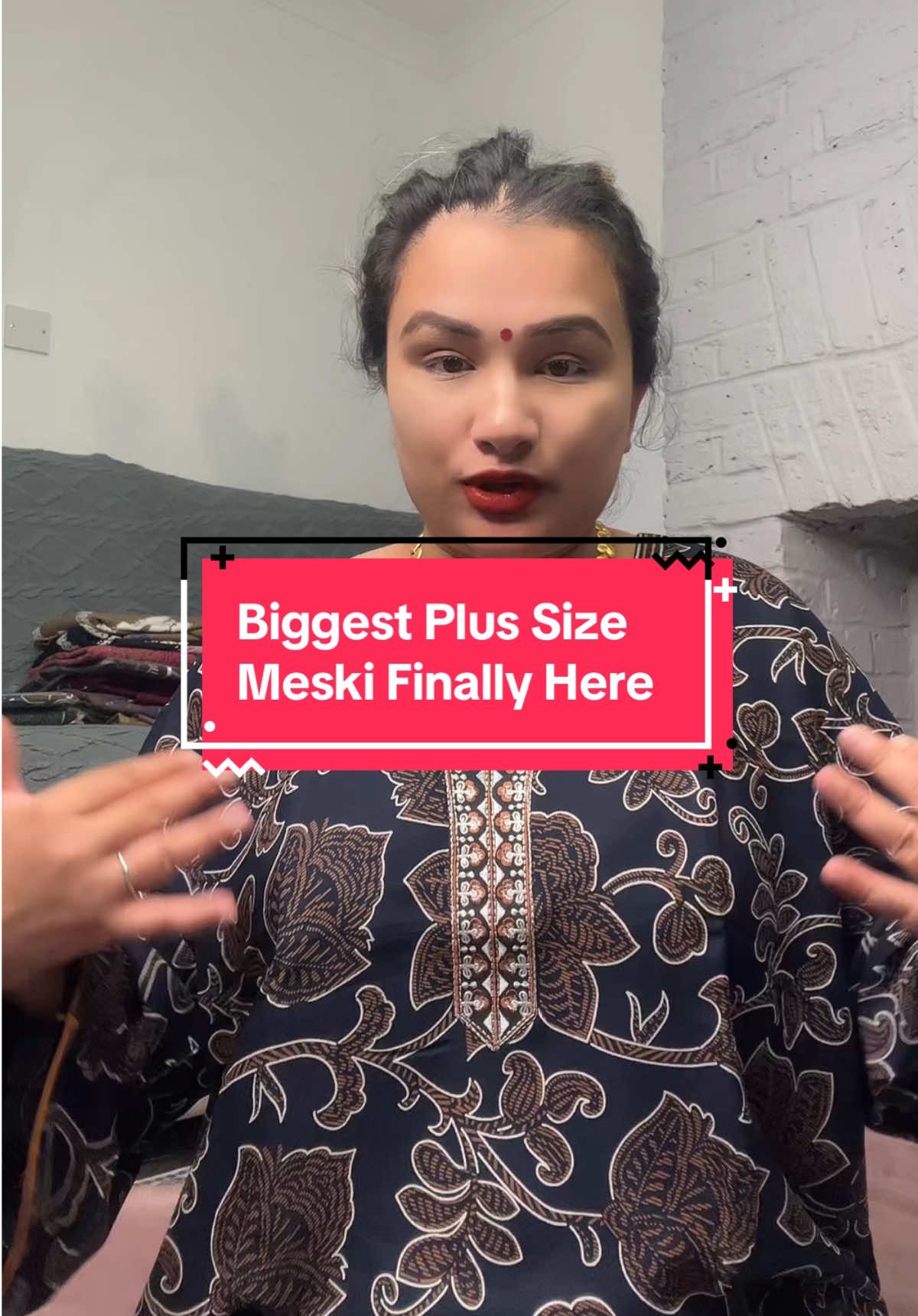 A post by @tiac09 on TikTok caption: #plussize #maxi #dress #women #bangla #speaking #vide #sylheti #bengali #uk #fyp @Ranii - SammRaniz Lifestyle ❤️ 
