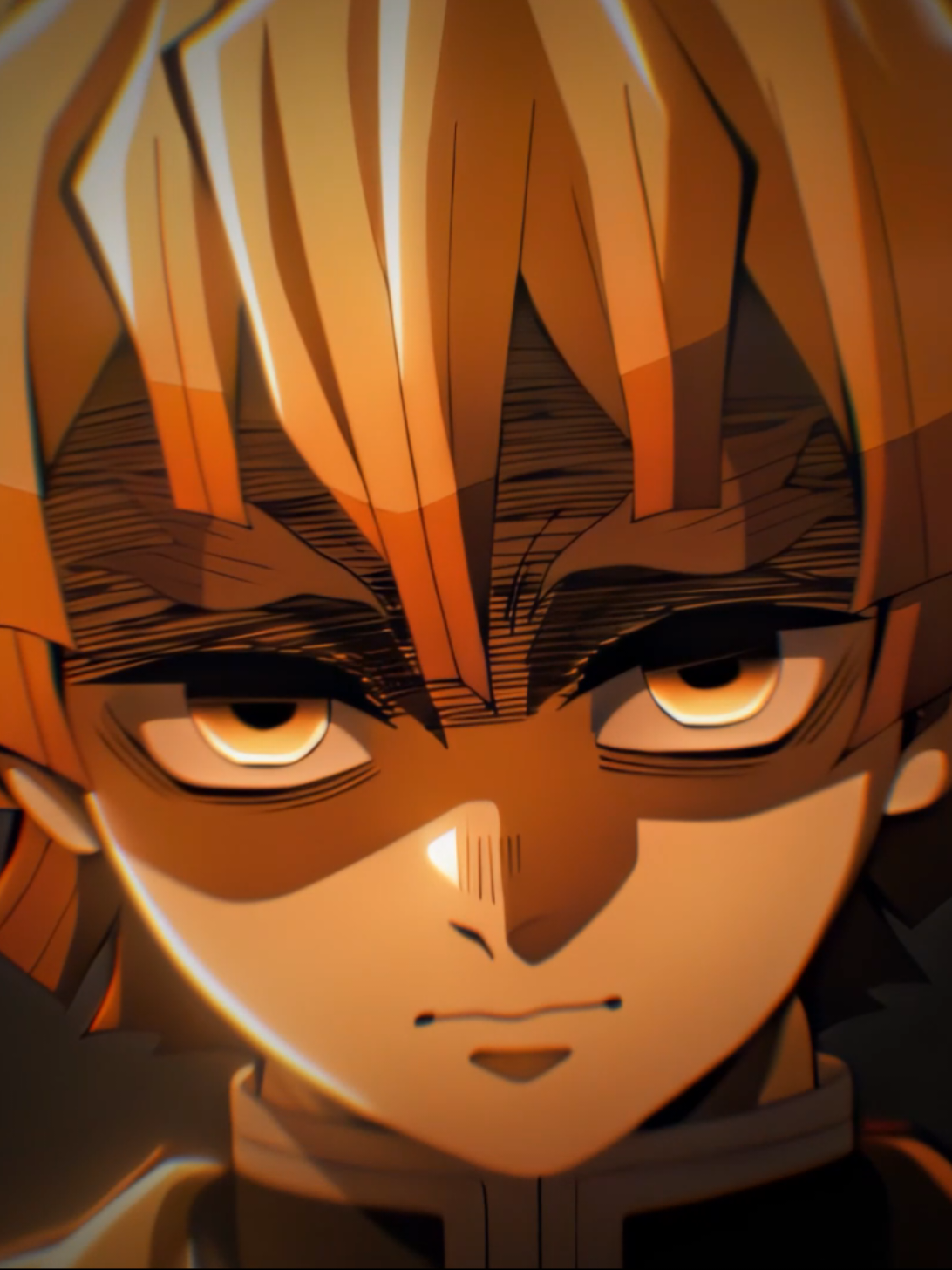 A post by @senjuheart on TikTok caption: #demonslayer #zenitsu #anime #animeedit 