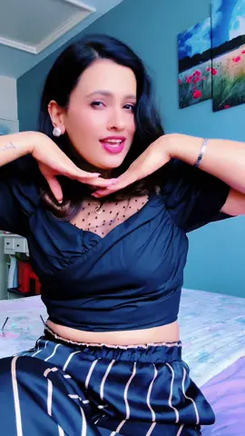 A post by @onzub on TikTok caption: 🖤💁‍♀️#foryoupages #nepalitiktok #nepaligirl #onzub #fypシ゚viral🧡 