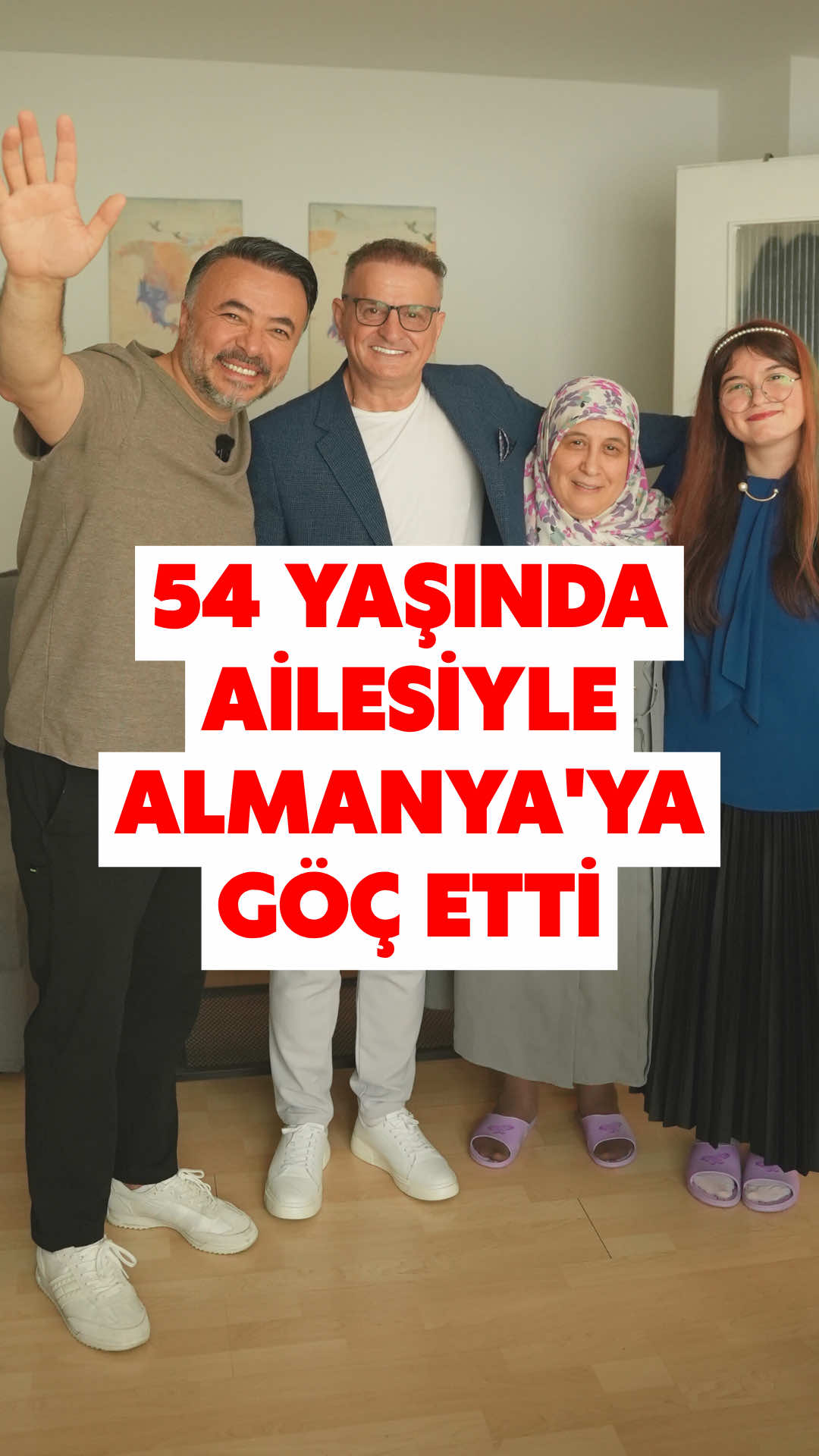 A post by @benyuxel on TikTok caption: 54 yaşındaki Muzaffer bey ve yine 54 yaşındaki eşi Pervin hanım, kızlarını Almanya’ya göç ettirebilmek için yayınlarımızı izlemeye başlamışlar. Yayınlarımızda göç işinin çok kolay olduğunu fark eden aile rotayı kendilerine çevirmişler. Almanya’ya göçte ne engel var ne de yaş sınırı var! 25 Temmuz Cuma günü Youtube kanalımızda videonun tamamını izleyebilirsiniz. #benyüksel #almanya 