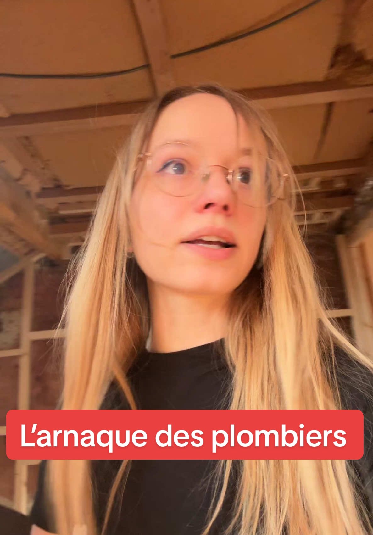 A post by @alinedessine on TikTok caption: J’ai enfin résolu la malediction de la plomberie, jour de fête 
