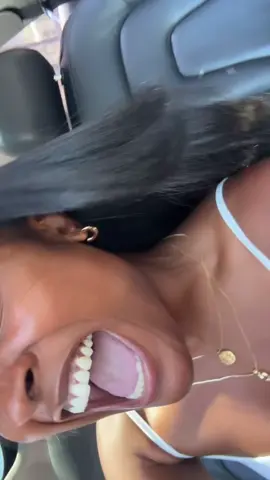 A post by @ciaramornai on TikTok caption: I ain’t NEVERRR had a silk press this boneless!!! 😭 #fyp #silkpress #hairtok #blackgirlhairstyles 