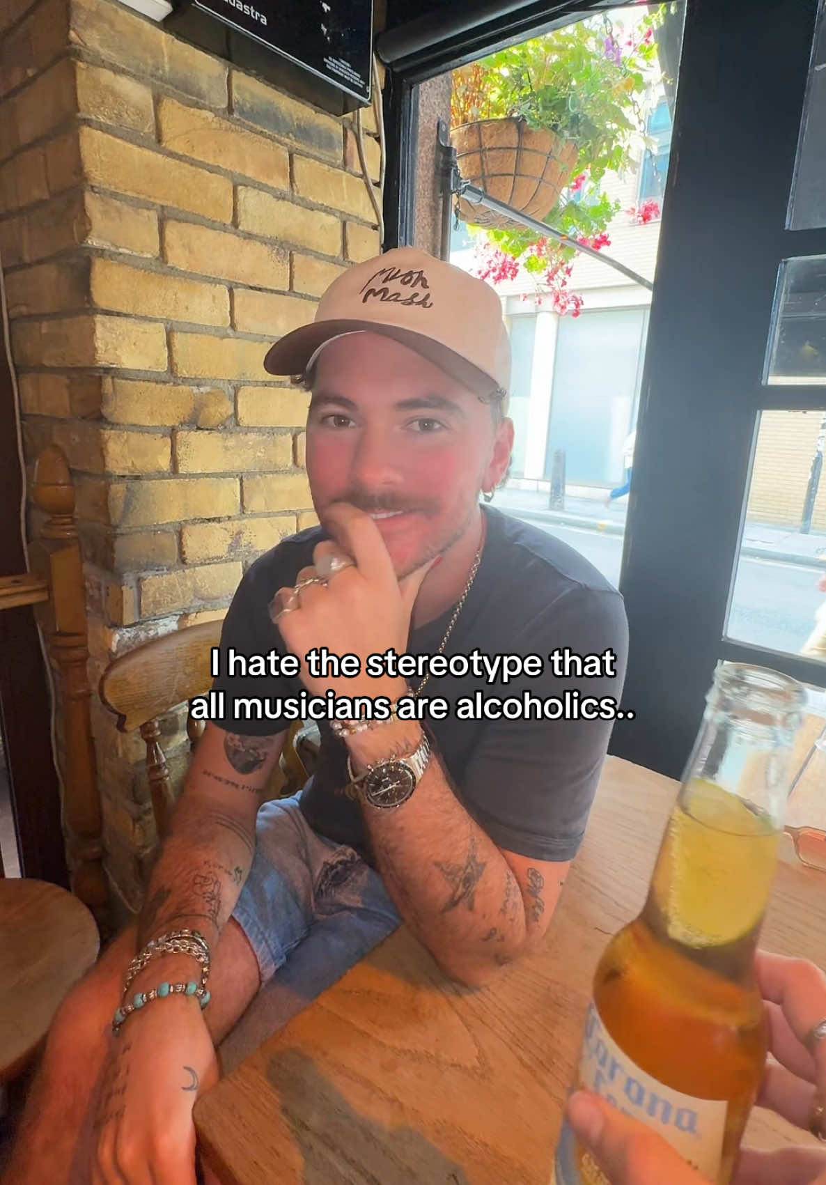 A post by @cianducrot on TikTok caption: I’m an uncle now… need to be a good role model #imokay #careerpriorities #fake00 