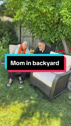 A post by @selfiequeen1977 on TikTok caption: Mom is not feeling well #selfequeen1977 #cancersucks #trending #foryou #garden #backyardvibes #california 