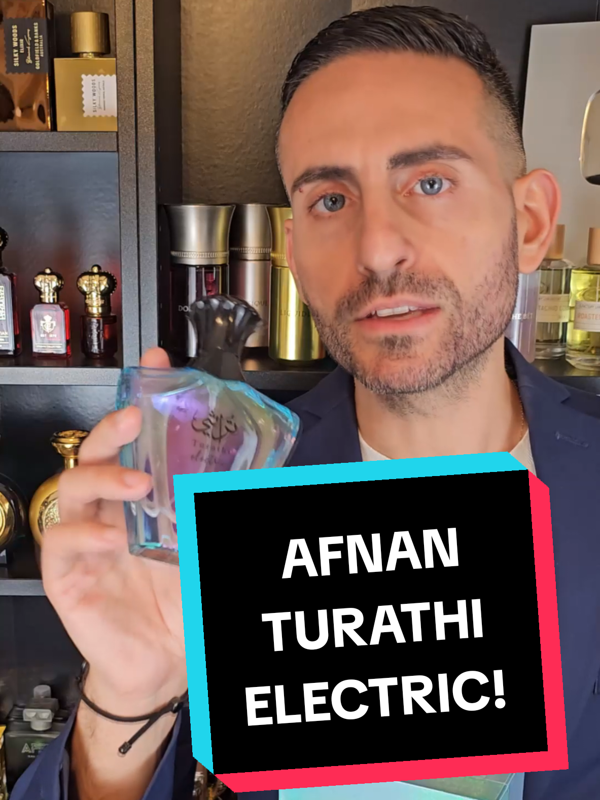 A post by @redolessence on TikTok caption: Afnan Turathi Electric perfume review! #perfumetok #perfumetiktok #fragrancetiktok #fragrancetok #redolessence 