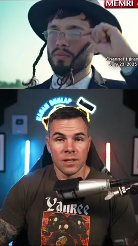 A post by @kagan_dunlap on TikTok caption: Iran released a New Propaganda video about Israel.