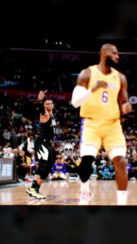 A post by @locoprezident43 on TikTok caption: Russ HATES LeBron 😂💀 #fyp #foryou #foryoupage #nba 