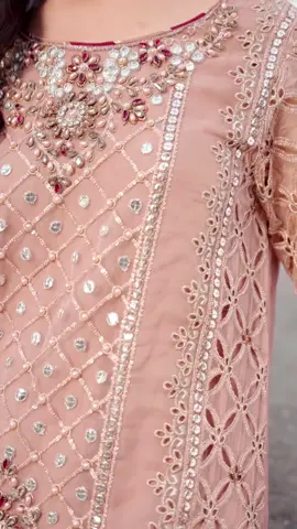 A post by @umnaaofficial on TikTok caption: Luxury organza 3 piece collection #pakistaniclothesuk #fyp #tiktokmademebuyit #shalwarkameez #partywearsuits #weddingdress #umnaaofficial #partydress #mehndioutfits #trnding #foryoupagе 