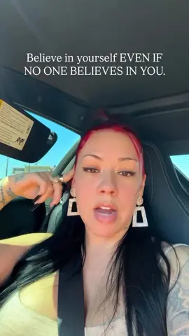 A post by @officialsalicerose on TikTok caption: BELIEVE IN YOURSELF  #fyp #relatable #trending #advice #motivation #talk #selfimprovement #selflove #SelfCare 