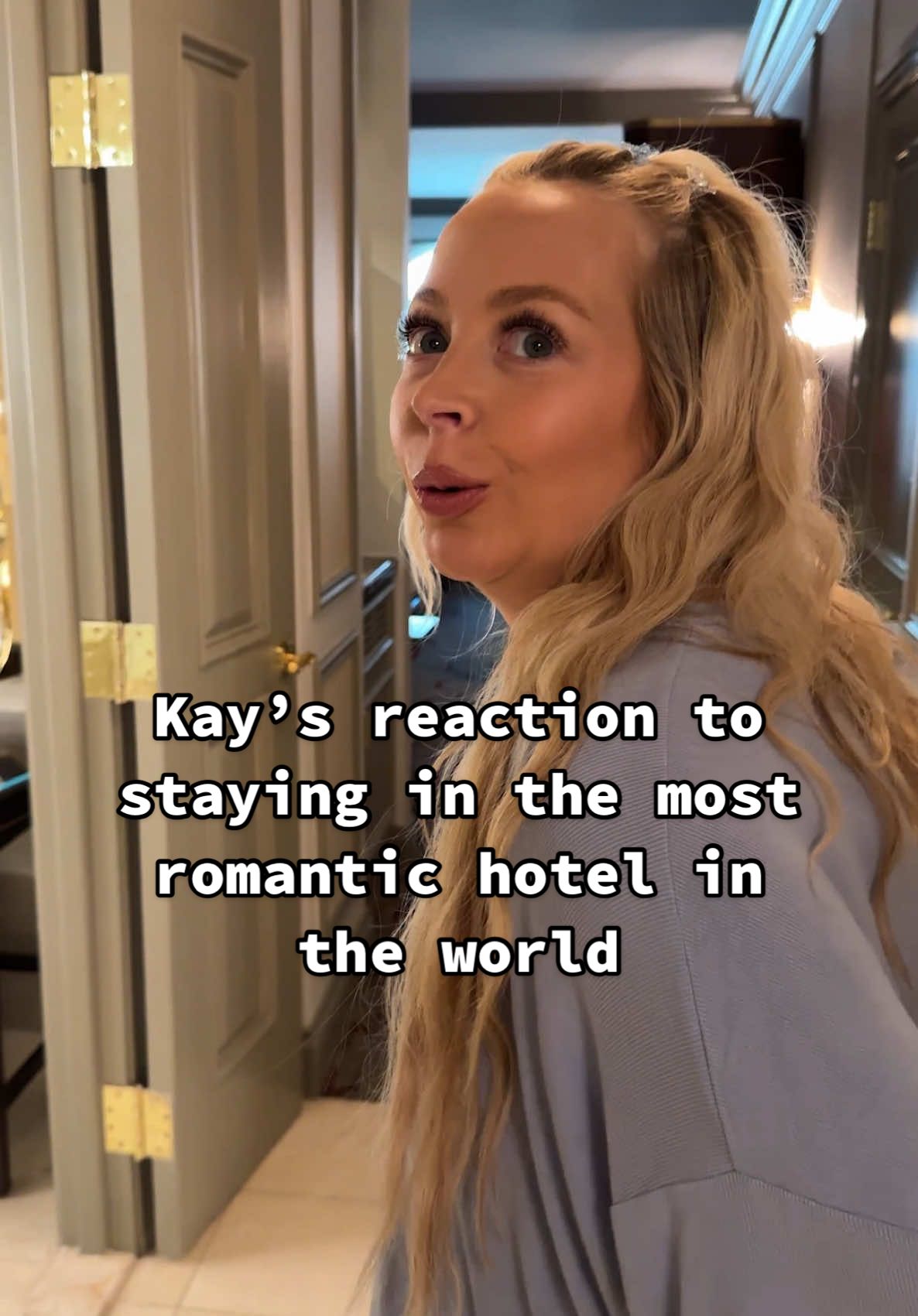 A post by @kayandtayofficial on TikTok caption: Kay’s disappointed face at the end! 😂 backstory ::: We traveled to Las Vegas for the Backstreet Boys concert and Kay is SO excited! We pulled up to the Venetian and were amazed! 🤩 It’s our first time in Las Vegas and we are so glad that we got to stay here for the first time! The room is amazing and the hotel is actually massive! There is a whole mall connected to it! After looking around we decided to go down and explore and Kay got the itch to try to play one of the games. I gave her something to play with and she lost it all in about 3 minutes! 😂 Either way we are so excited and can’t wait to go to the concert! 🥹 #kayandtayofficial #couples #relationships #pregnant #postpartum 