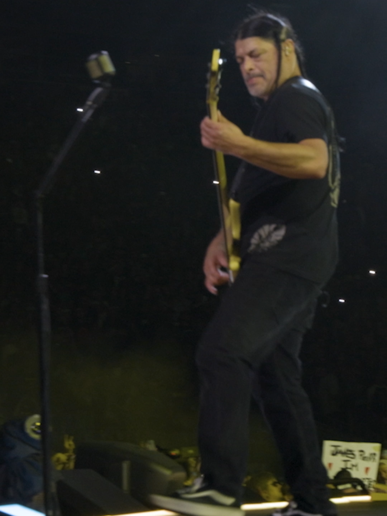 A post by @metallica on TikTok caption: "A sea of hearts beat as one unified..." #M72Denver #LiveMetallica #Metallica