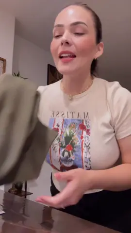A post by @donareclamos on TikTok caption: Nice green sweater 