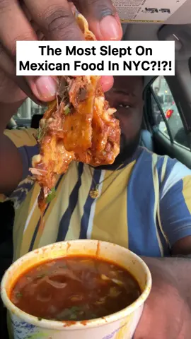 A post by @mostasting on TikTok caption: These Are The Most Underrated Birria Tacos In NYC, Casa Birria Food Review #nyc #birria #tacos #birriatacos #nycfood #mexicanfood #nyceats #nycspots #tastetest #foodcritic #nycfoodie #foodreview 