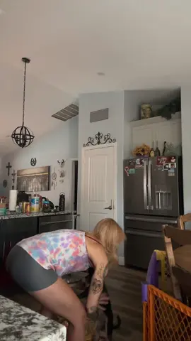 A post by @sageamora_ on TikTok caption: IDK where I’d be without this little dog 🥰 