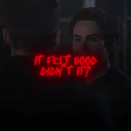 A post by @itzdereek on TikTok caption: Yeah it felt good #stilesstilinski #stilesstilinskiedit #dylanobrien #voidstiles #teenwolf #teenwolfedit #edit 