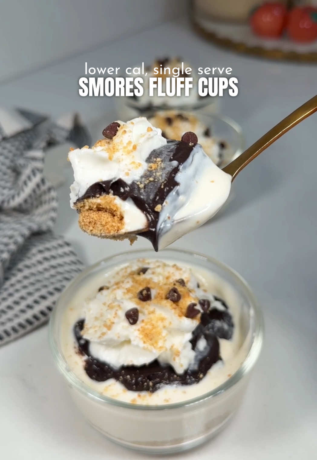 A post by @makayla_thomas_fit on TikTok caption: single serve treat that screams summer to me 🙂‍↔️ perfect to keep in the fridge for a lil sweet treat  #lowcalorie #easydesserts #healthydesserts #lowcaloriedessert #healthysnacks #highprotein 