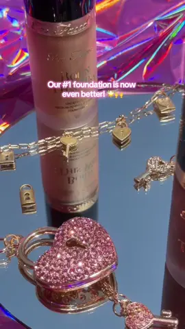 A post by @toofaced on TikTok caption: It’s finally here! 🙌 The NEW Born This Way Foundation has officially launched - and trust us, your skin will thank you 😉 With 24-hour hydration, a featherlight feel, and medium-to-full coverage that looks like real skin, this foundation blurs the line between makeup and you ✨ Infused with skin-loving ingredients like hyaluronic acid, vitamin E, and coconut water 🌴, it hydrates, smooths, and perfects - all while staying transfer-proof, waterproof, and flawless from AM to PM 🔥 Shop today and find your perfect shade @sephora 💖#toofaced #tfcrueltyfree #tfbornthisway