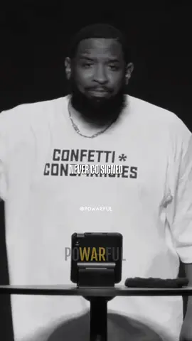 A post by @powarful on TikTok caption: The mask some wear called “friendship🧠🖤 #powarfulvids #pastormikejr 