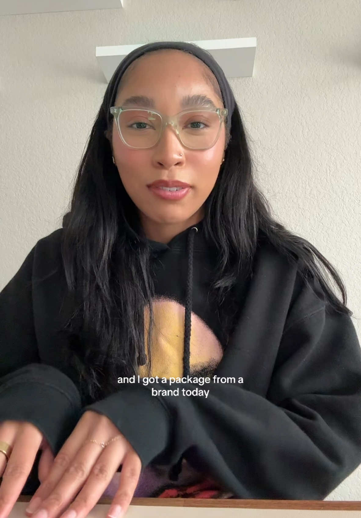 A post by @keyonceeb on TikTok caption: that just kinda blew me and makes me not want to work with brands that do that. I think everyone should feel appreciated and not just people with more of a following. #fyp #contentcreator #prbox #rant 