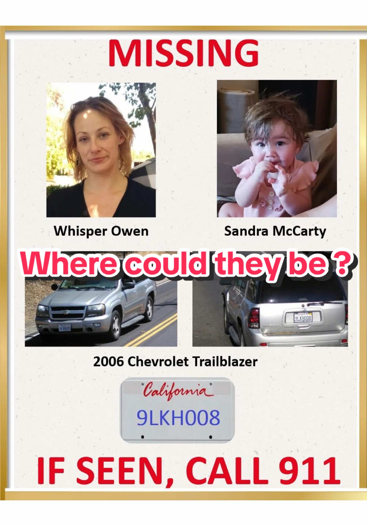 A post by @therealbiggdracco on TikTok caption: She took her infant to a doctors appointment a week ago and they still haven’t returned home #greenscreen #greenscreenvideo #foryoupage #biggdracco #california #missing