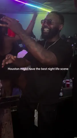 A post by @angielolo on TikTok caption: Houston where we at tonight  #houston #nightlife 