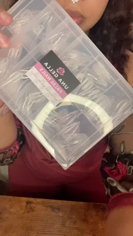 A post by @oooouulala on TikTok caption: Love how easy it was to use these nails! #nails #pressonnails #nailsoftiktok #tiktokshop 